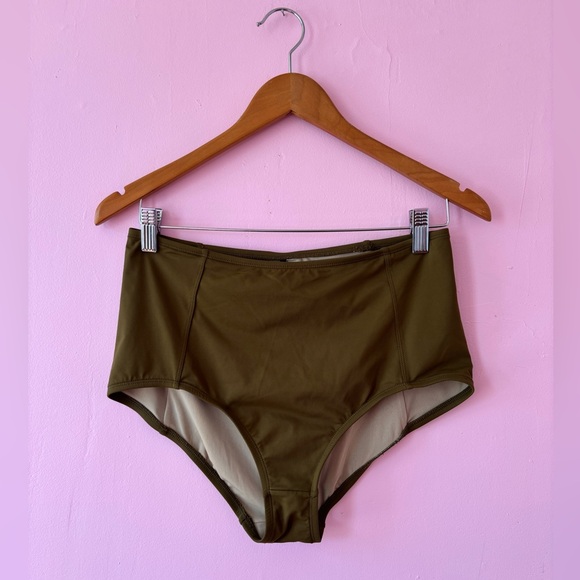 J.Crew Italian Matte High Waist Bikini - Picture 1 of 10